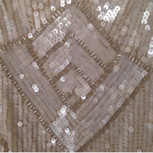 Sequin beaded party dress sz.12 - Picture 3 of 3